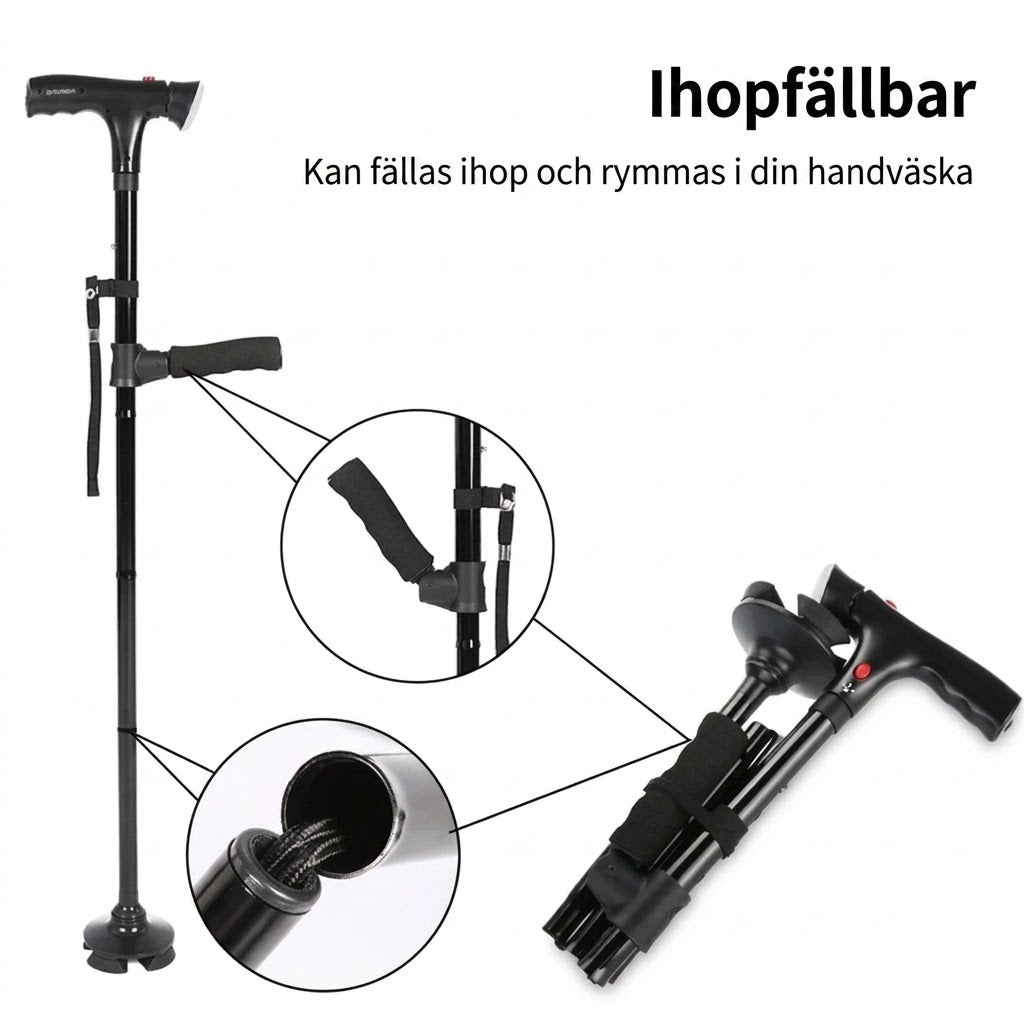 Hopfällbar – ryms i väskan