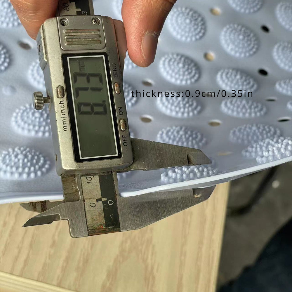 Tjocklek 0,9 cm med dräneringshål