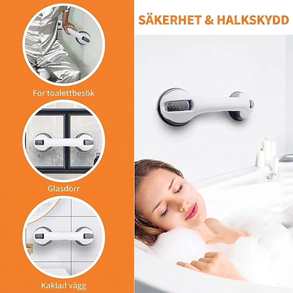 Säkerhet och halkskydd för dusch och badkar