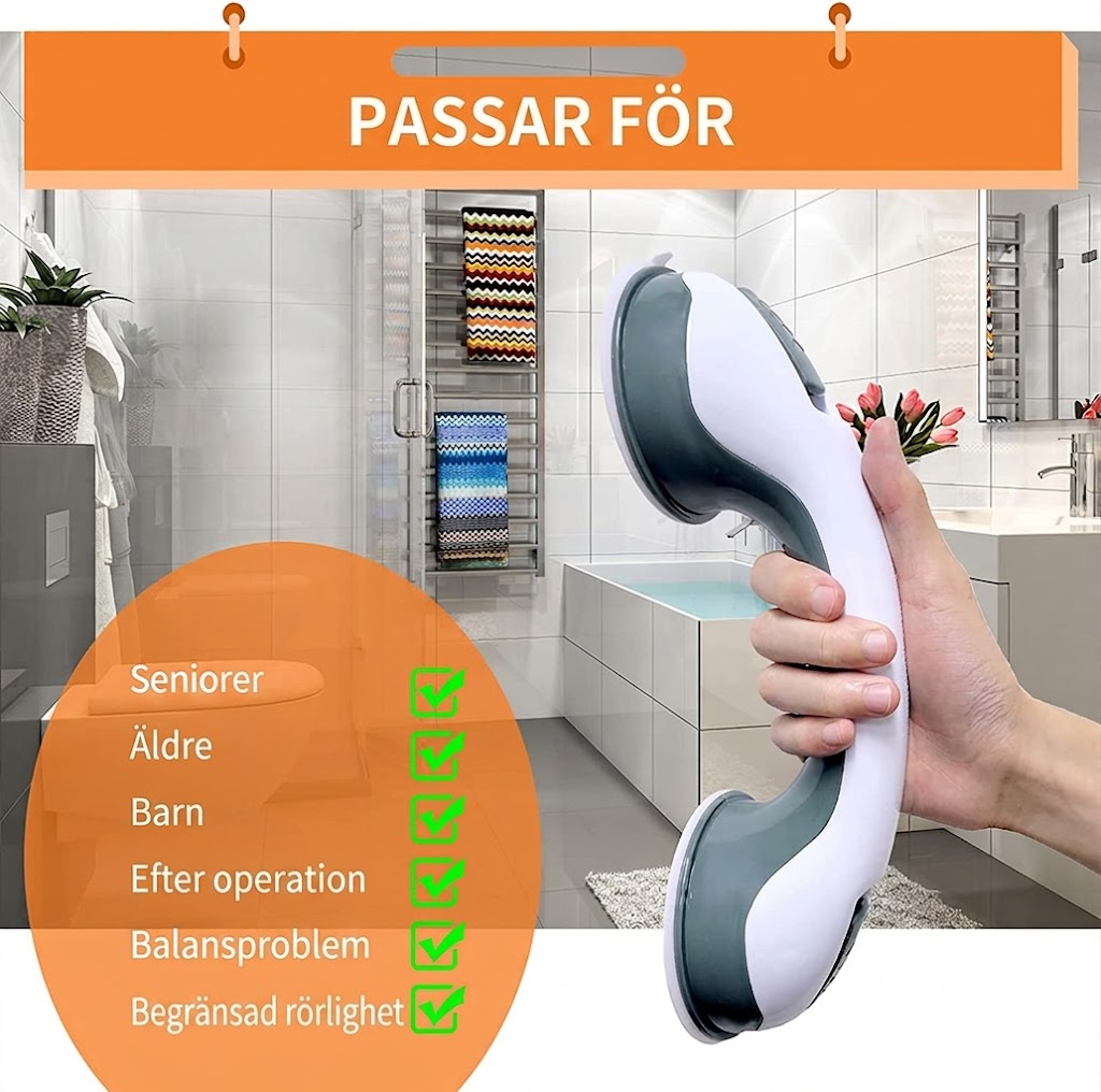 Passar seniorer, äldre, barn och personer med balansproblem